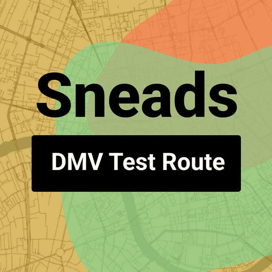 Sneads, Florida DMV Driving Test Routes