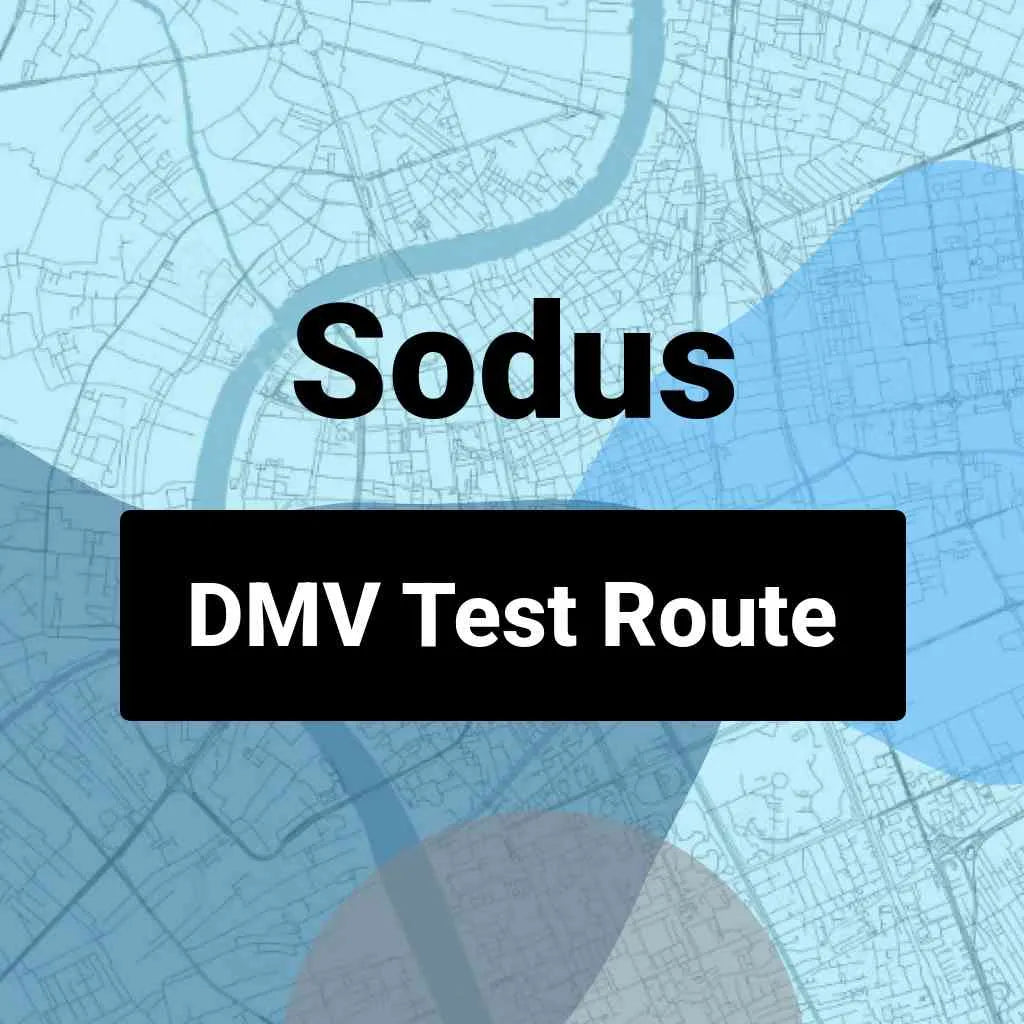 Sodus, New York DMV Driving Test Routes