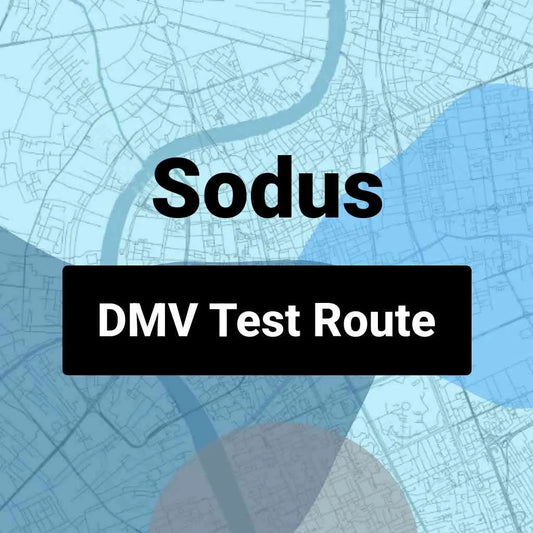 Sodus, New York DMV Driving Test Routes