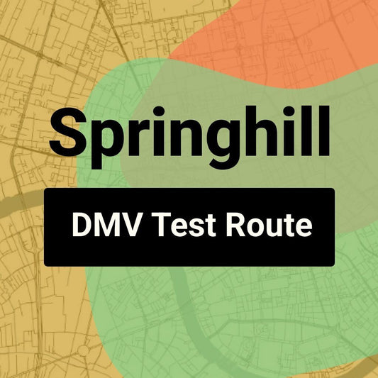 Springhill, Florida DMV Driving Test Routes