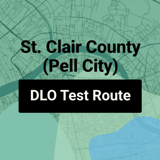 St. Clair County (Pell City) Alabama DLO Driving Test Routes