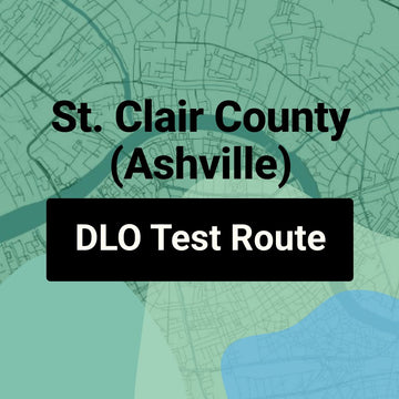 St. Clair County (Ashville) Alabama DLO Driving Test Routes