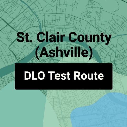 St. Clair County (Ashville) Alabama DLO Driving Test Routes