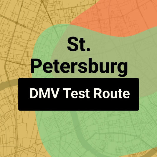 St. Petersburg, Florida DMV Driving Test Routes