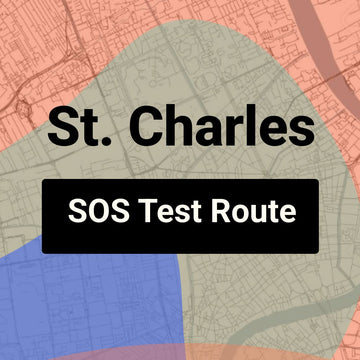 St. Charles, Illinois SOS Driving Test Routes