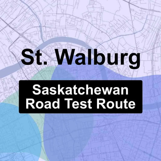 St. Walburg, Saskatchewan SGI Driving Test Routes