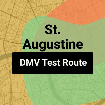 St. Augustine, Florida DMV Driving Test Routes