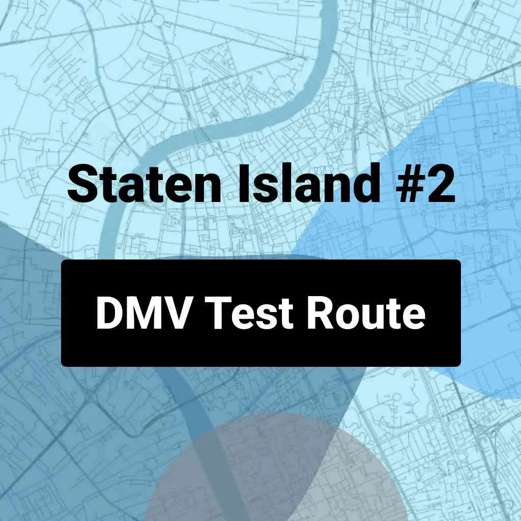 Staten Island #2, New York DMV Driving Test Routes