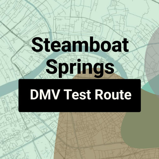 Steamboat Springs, Colorado DMV Driving Test Routes