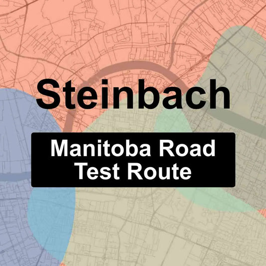 Steinbach, Manitoba MPI Driving Test Routes