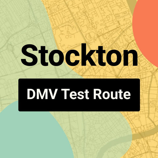 Stockton DMV Road Test Centre Routes