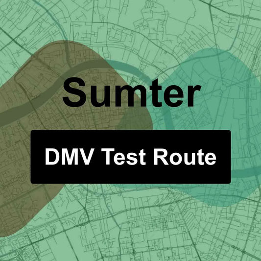 Sumter, South Carolina DMV Driving Test Routes
