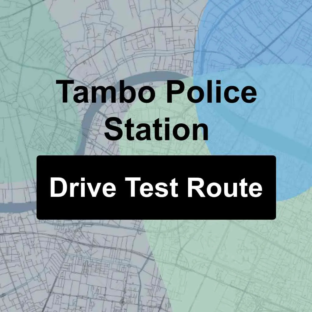 Tambo Police Station, Queensland (QLD)  Driving Test Routes