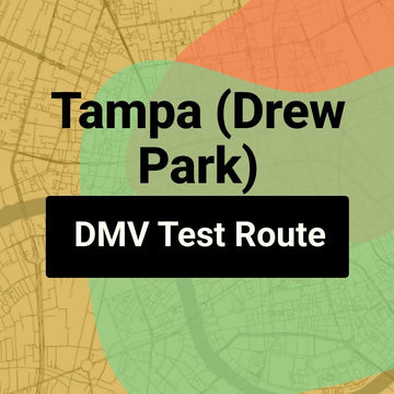 Tampa (Drew Park), Florida DMV Driving Test Routes