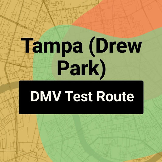 Tampa (Drew Park), Florida DMV Driving Test Routes