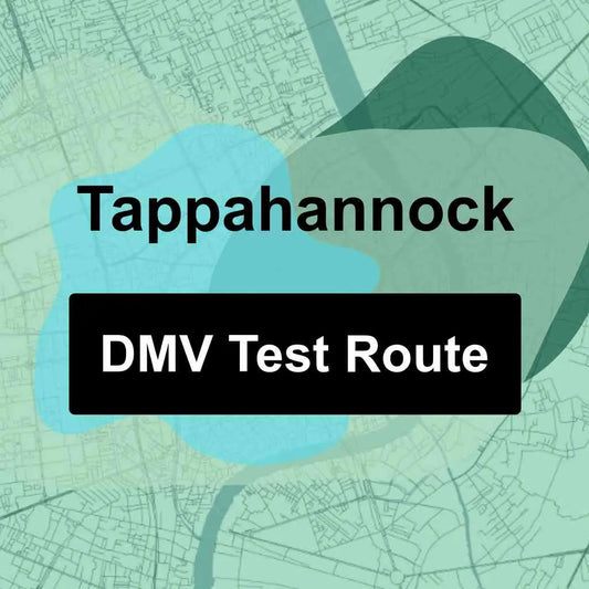 Tappahannock, Virginia DMV Driving Test Routes