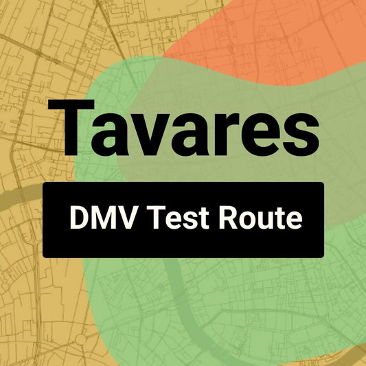 Tavares, Florida DMV Driving Test Routes