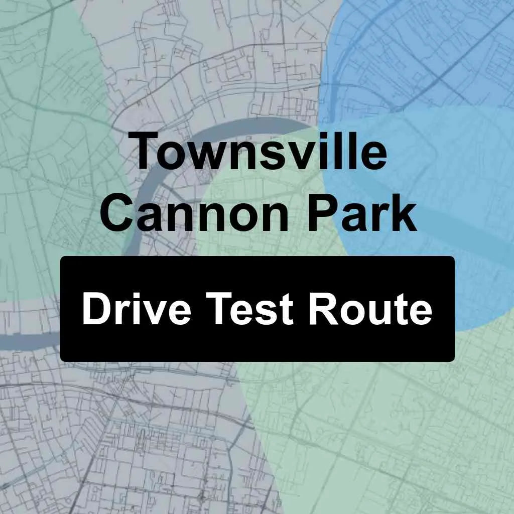Townsville Cannon Park, Queensland (QLD)  Driving Test Routes