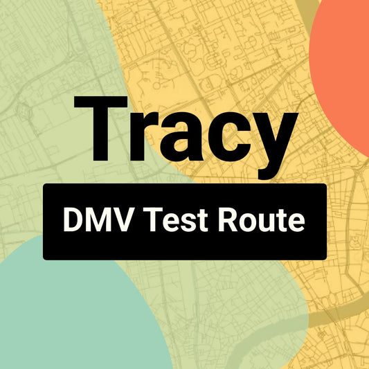 Tracy DMV Road Test Centre Routes