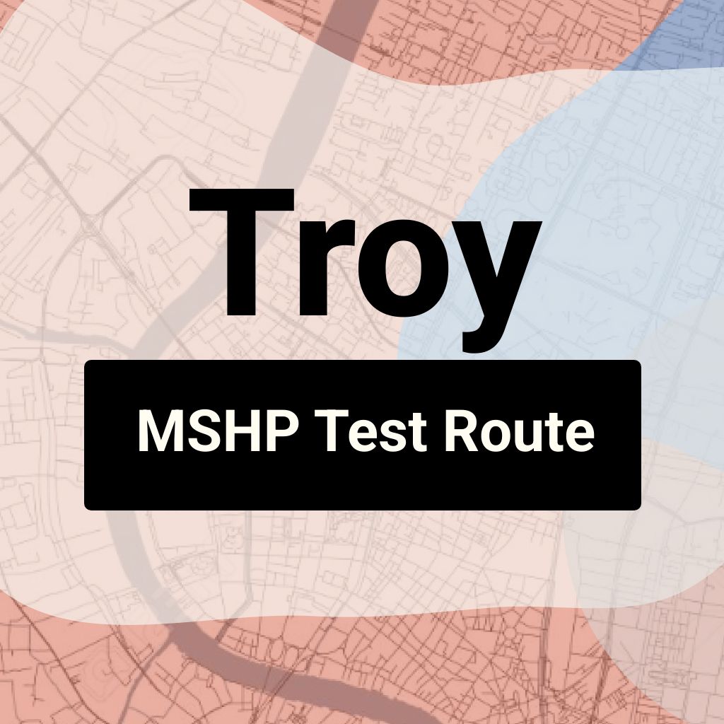Troy, Missouri MSHP Driving Test Routes