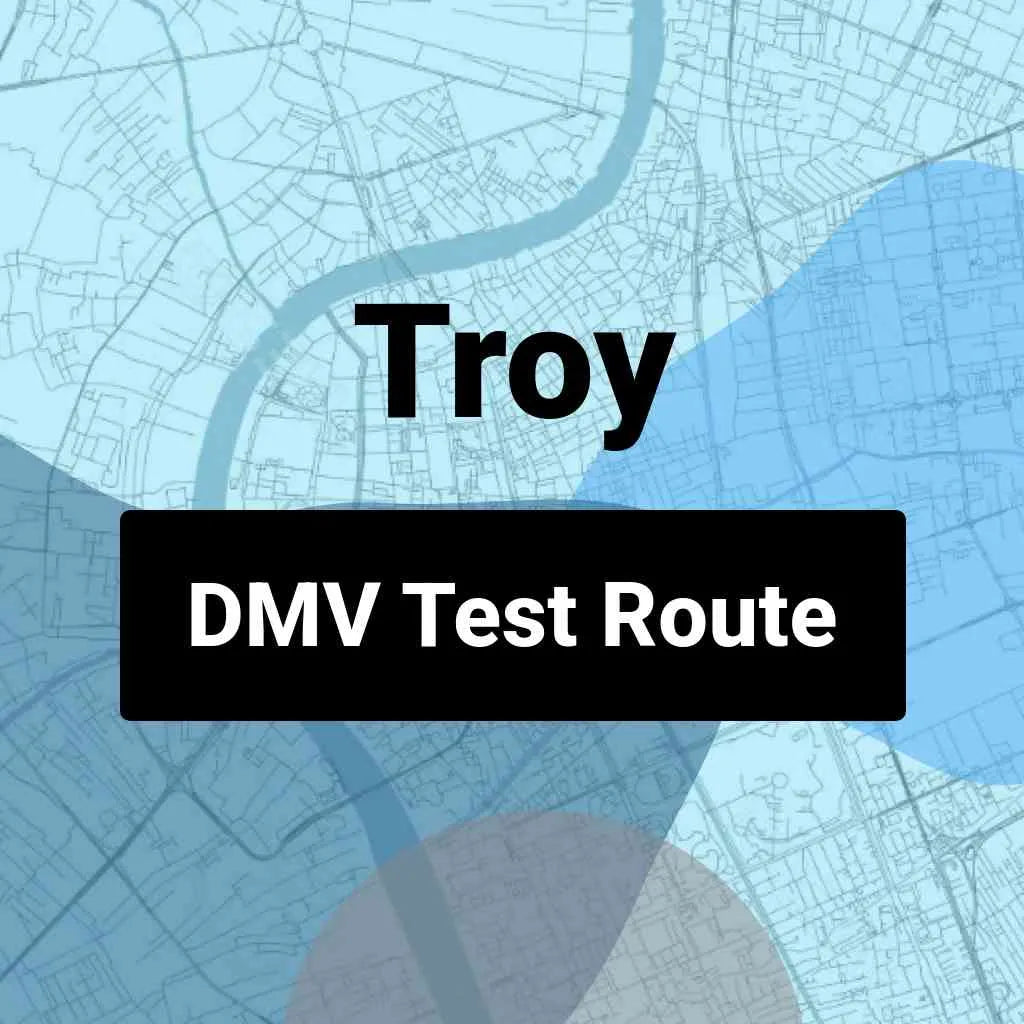 Troy, New York DMV Driving Test Routes