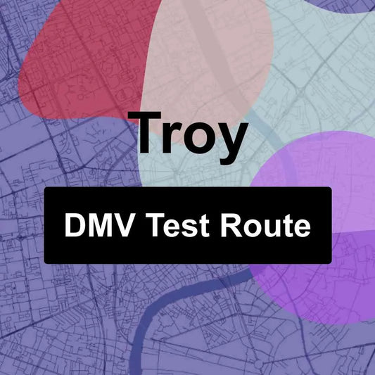 Troy, North Carolina DMV Driving Test Routes