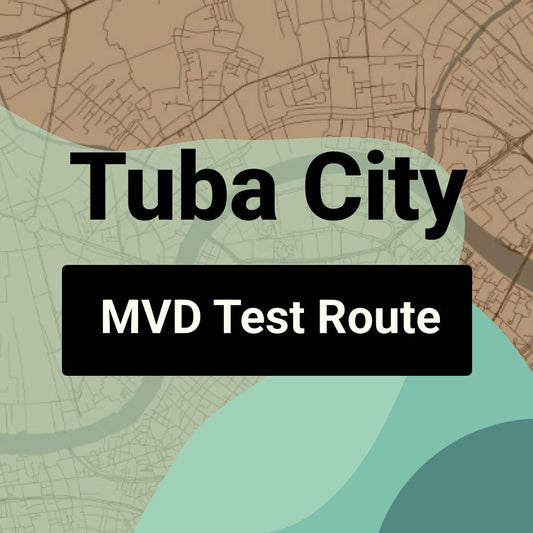 Tuba City, Arizona MVD Driving Test Routes