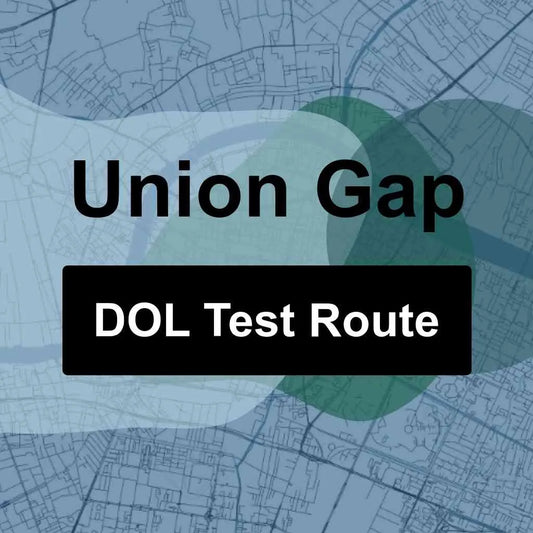 Union Gap, Washington DOL Driving Test Routes