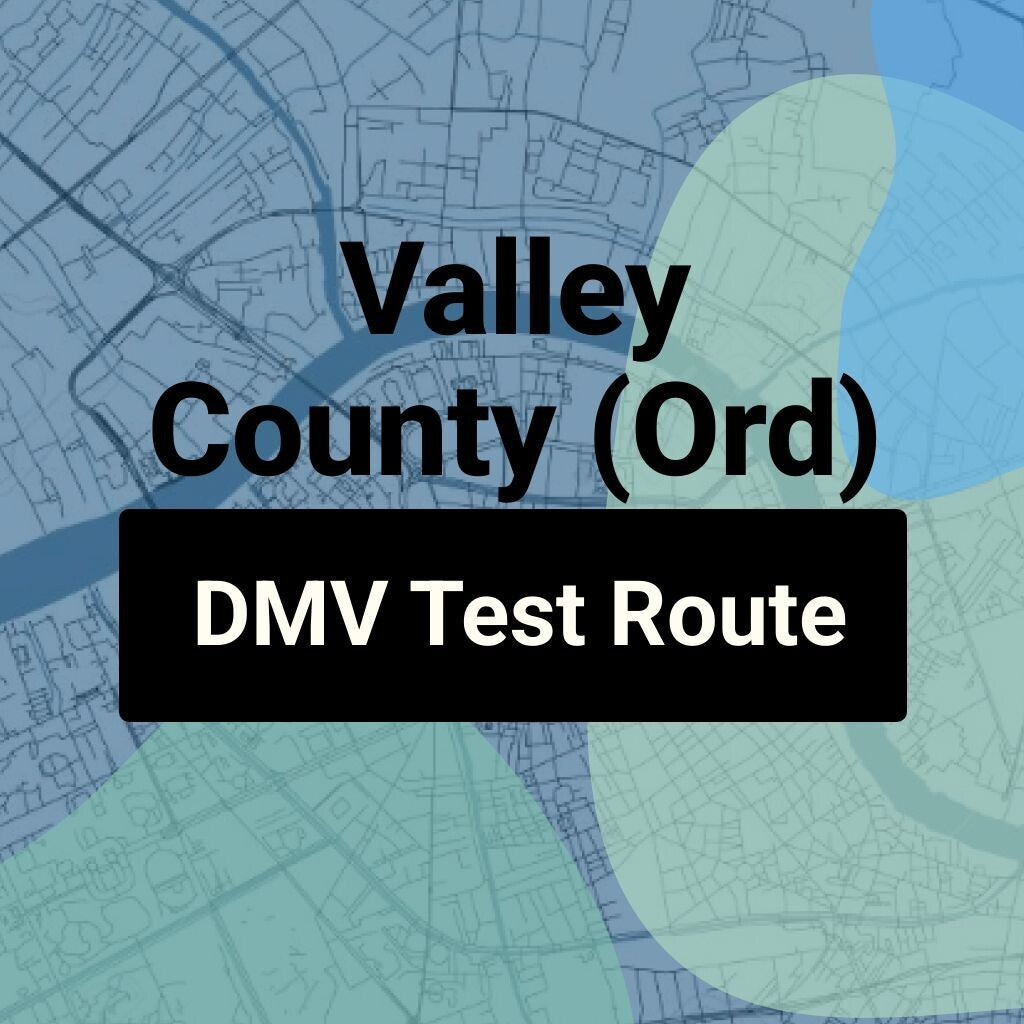 Valley County (Ord), Nebraska DMV Driving Test
