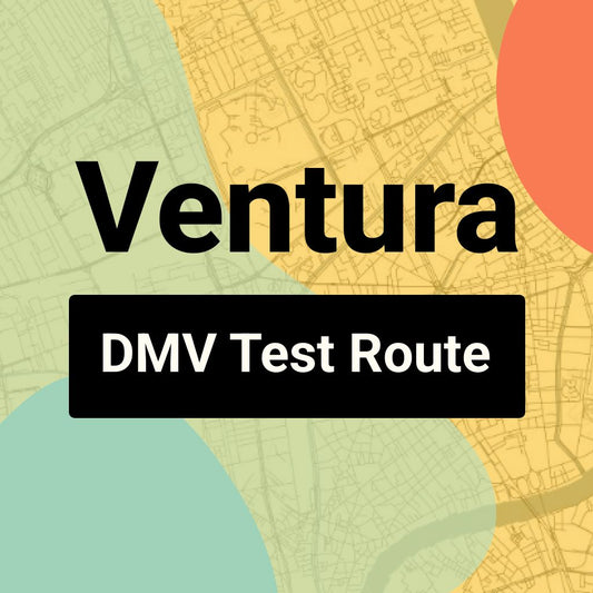 Ventura DMV Road Test Centre Routes