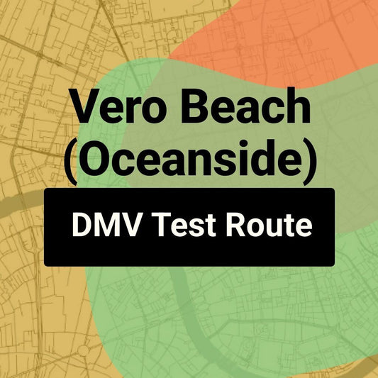 Vero Beach (Oceanside), Florida DMV Driving Test Routes