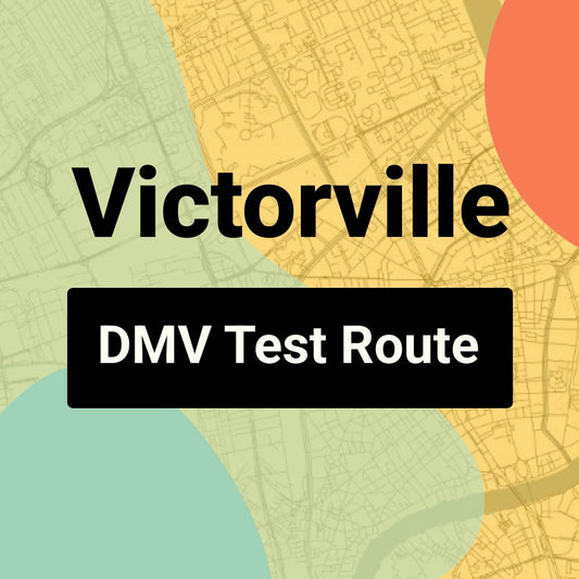Victorville DMV Road Test Centre Routes