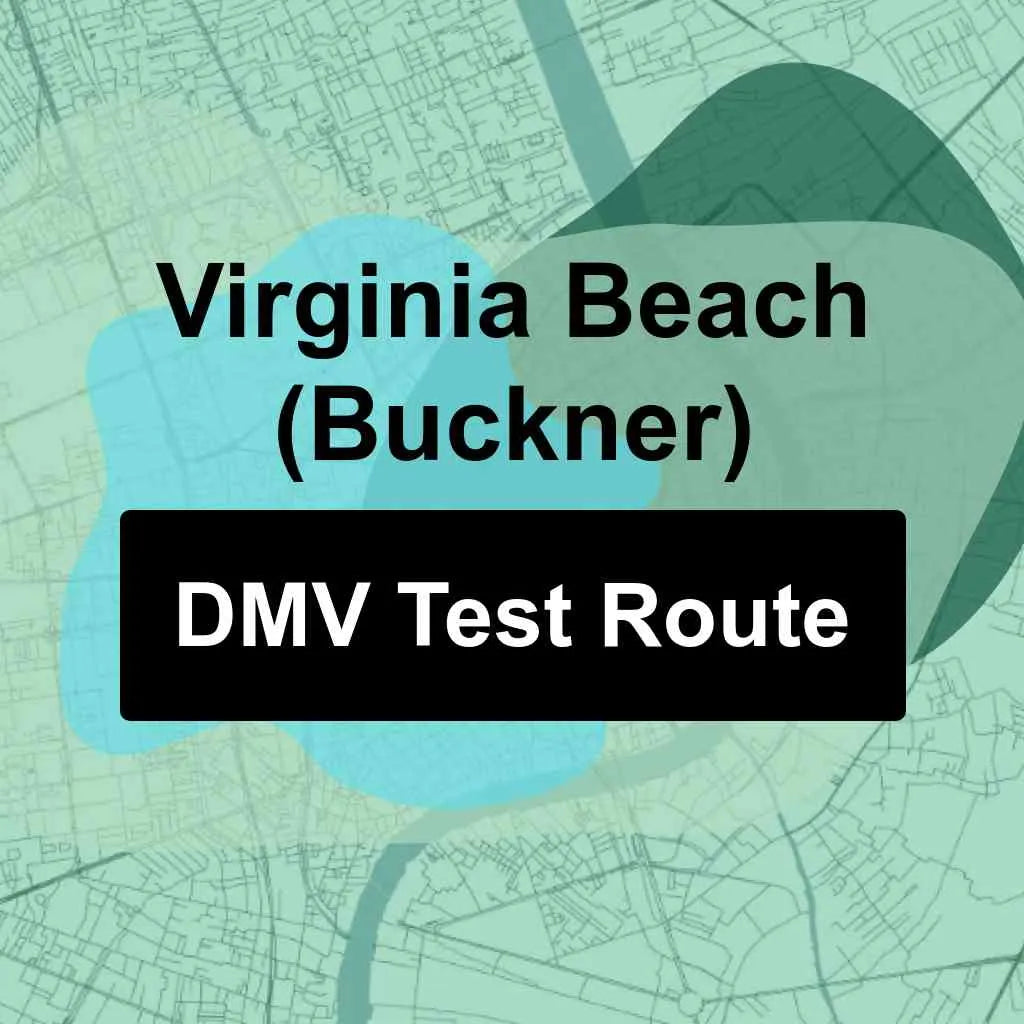 Virginia Beach (Buckner), Virginia DMV Driving Test Routes