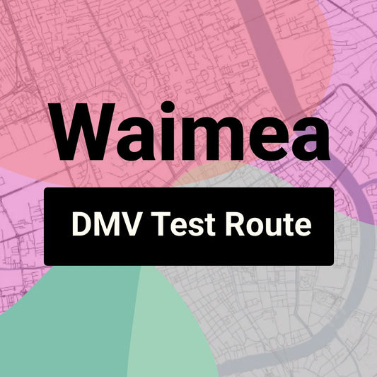 Waimea, Hawaii DMV Driving Test Routes