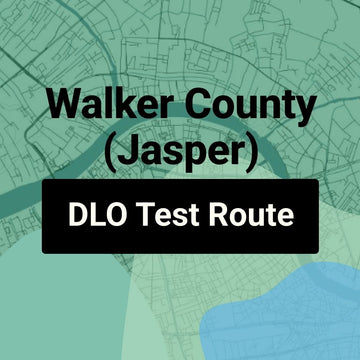 Walker County (Jasper) Alabama DLO Driving Test Routes