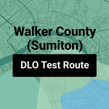 Walker County (Sumiton) Alabama DLO Driving Test Routes