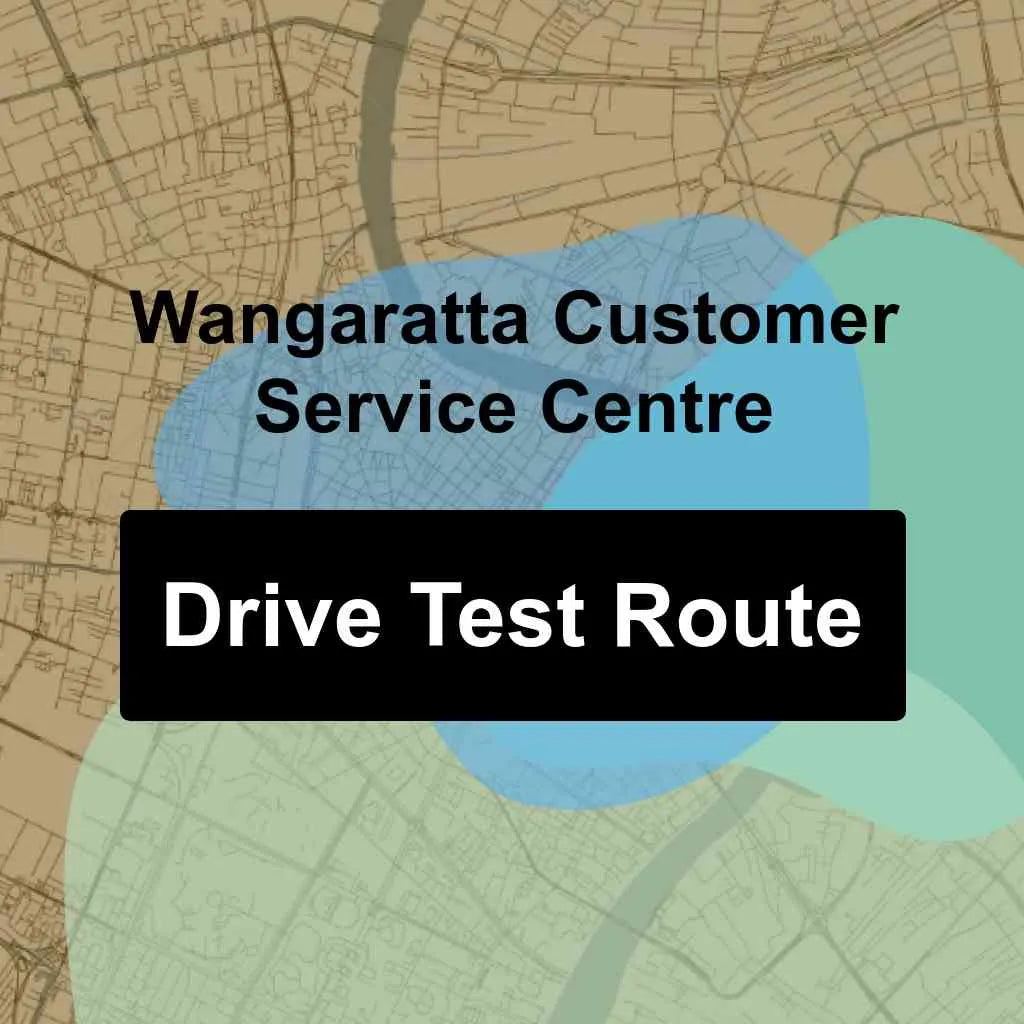 Wangaratta Customer Service Centre, Victoria VicRoads Driving Test Routes