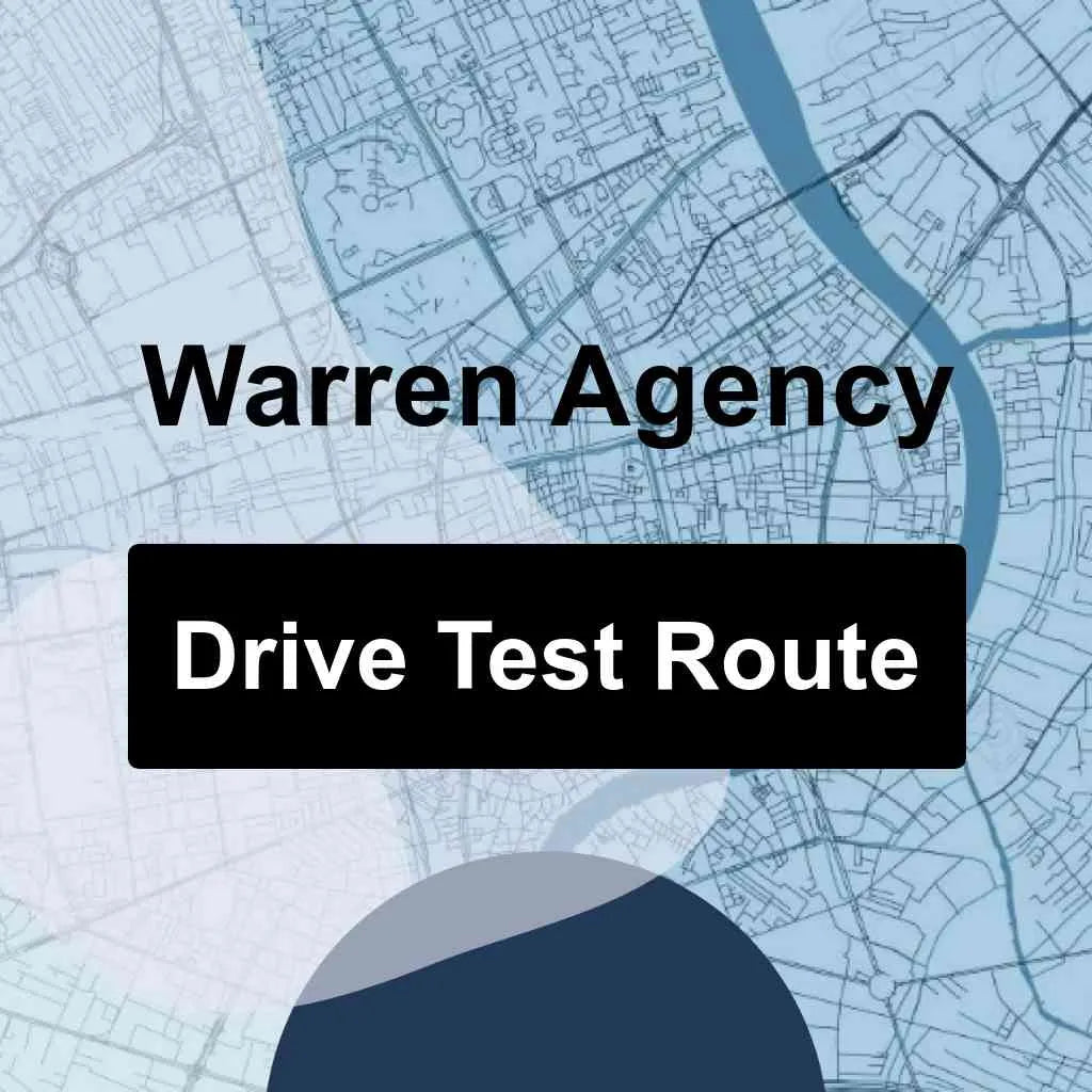 Warren Agency, New South Wales (NSW) Driving Test Routes