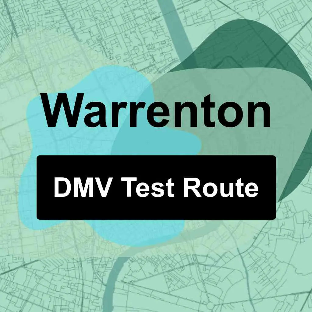 Warrenton, Virginia DMV Driving Test Routes