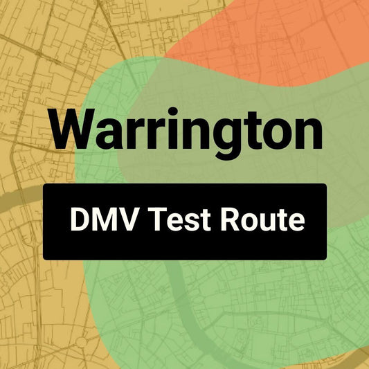 Warrington, Florida DMV Driving Test Routes
