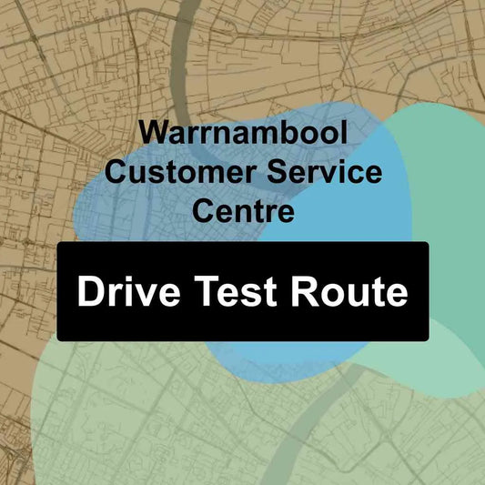 Warrnambool Customer Service Centre, Victoria VicRoads Driving Test Routes
