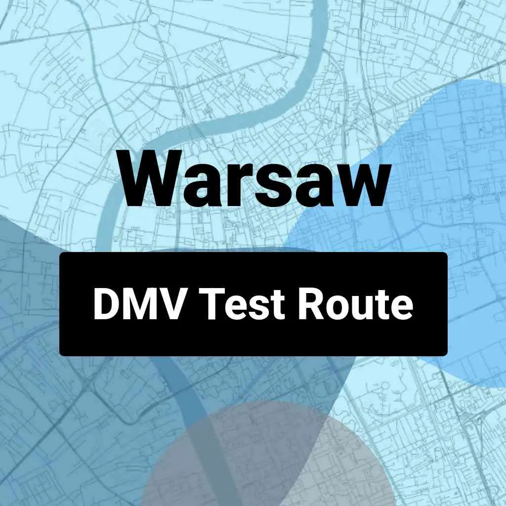 Warsaw, New York DMV Driving Test Routes