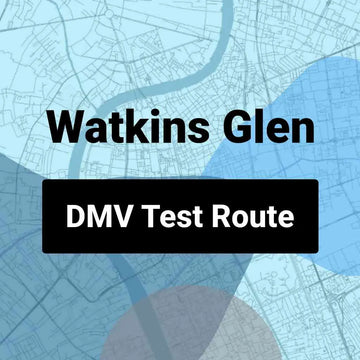 Watkins Glen, New York DMV Driving Test Routes