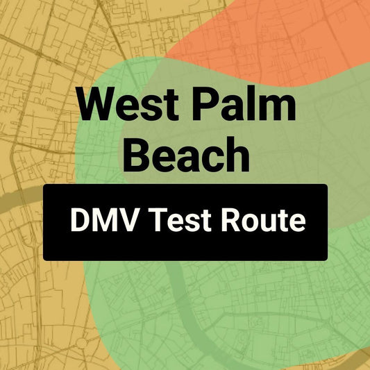 West Palm Beach, Florida DMV Driving Test Routes