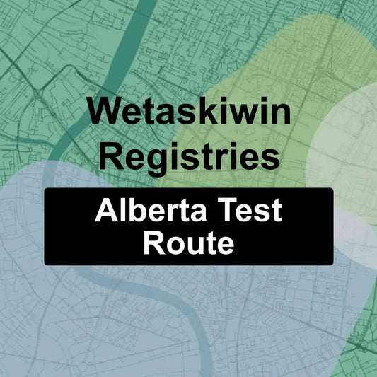 Wetaskiwin Registries, Alberta AMA Driving Test Routes