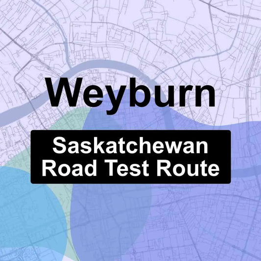 Weyburn, Saskatchewan SGI Driving Test Routes