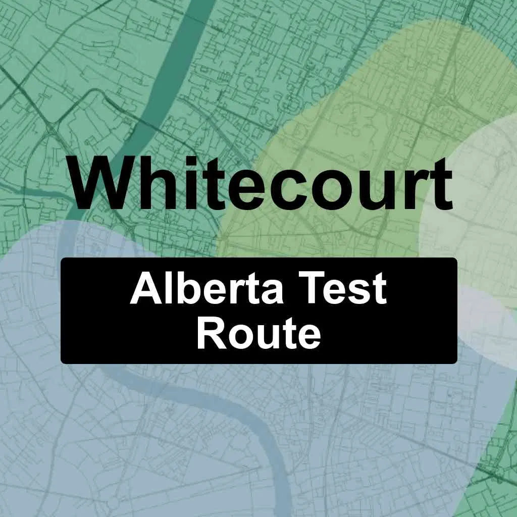 Whitecourt, Alberta AMA Driving Test Routes