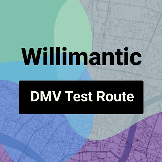 Willimantic, Connecticut DMV Driving Test Routes