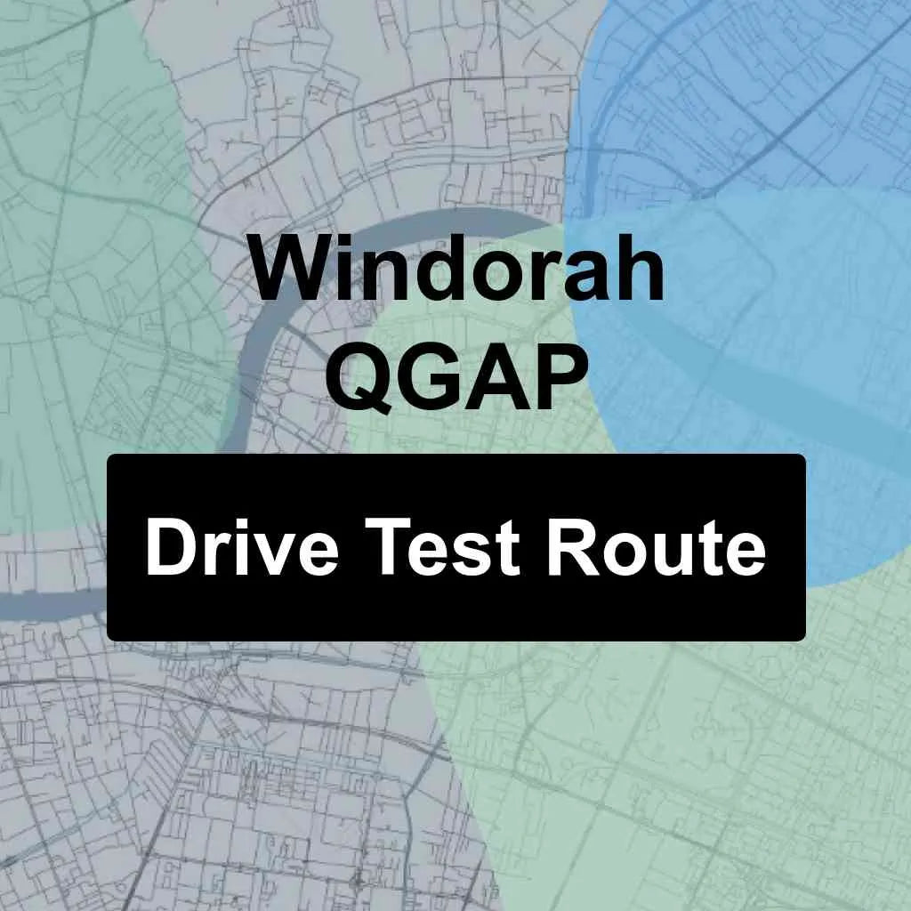 Windorah QGAP, Queensland (QLD)  Driving Test Routes