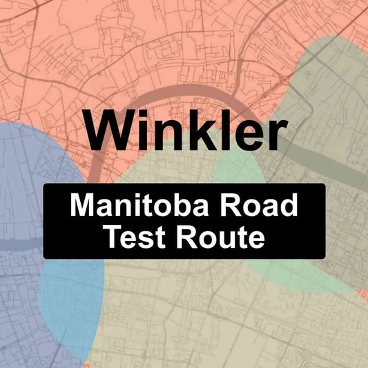 Winkler, Manitoba MPI Driving Test Routes